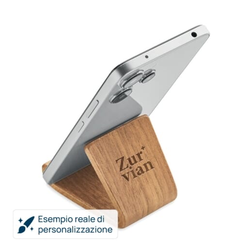 Porta telefono in legno HOLD