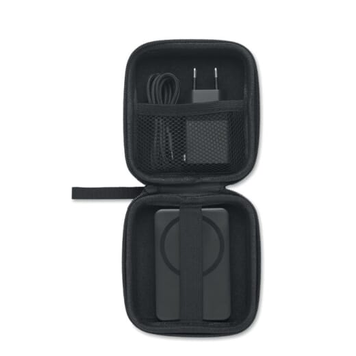 Set da viaggio con powerbank magnetica ATLAS