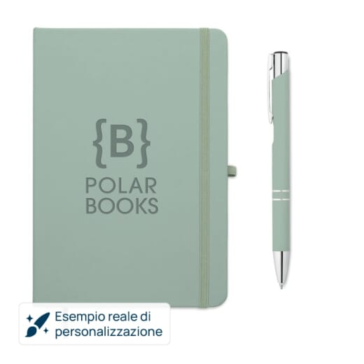 Notebook A5 con penna a sfera ARCOPEN