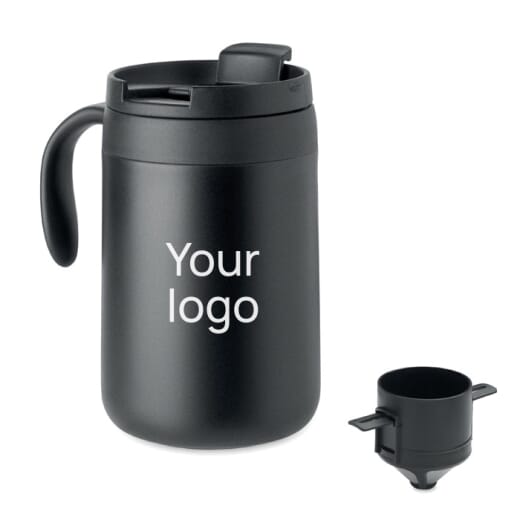 Tazza termica con filtro per caffè CAFETITO 450 ml