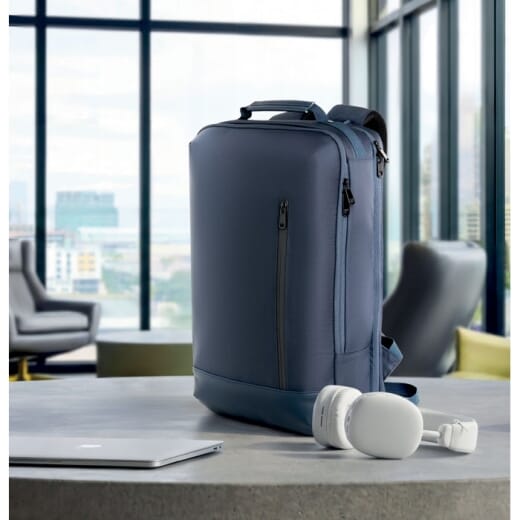 Zaino per laptop in jacquard BOSTON