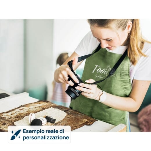 Grembiuli personalizzati in canapa NAIMA APRON