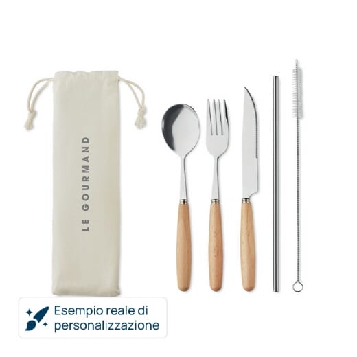Set posate personalizzate CUSTA SET