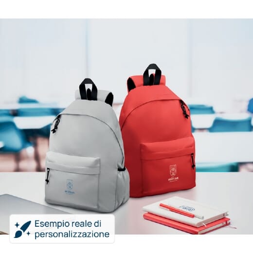 Zaino con tasca frontale BAPAL+