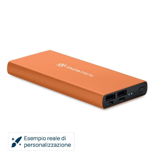 Power bank personalizzato POWERFLAT 8 C