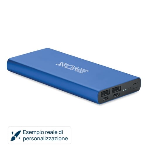 Power bank personalizzato POWERFLAT 8 C