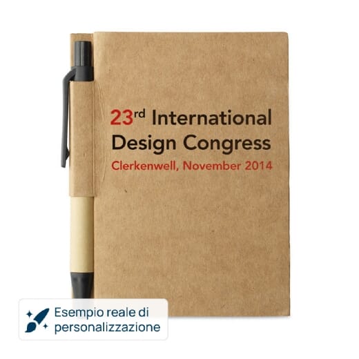 Quaderno in cartone riciclato  CARTOPAD