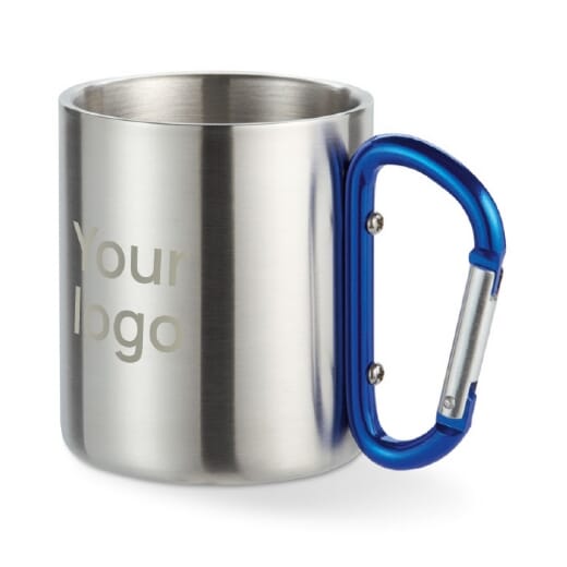 Tazze con logo TRUMBO con moschettone 220ml