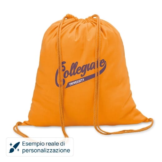 Sacca personalizzata COLORED in cotone