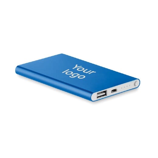 Power bank in alluminio riciclato POWERFLAT