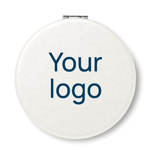 Specchi tascabili personalizzati GLOW ROUND