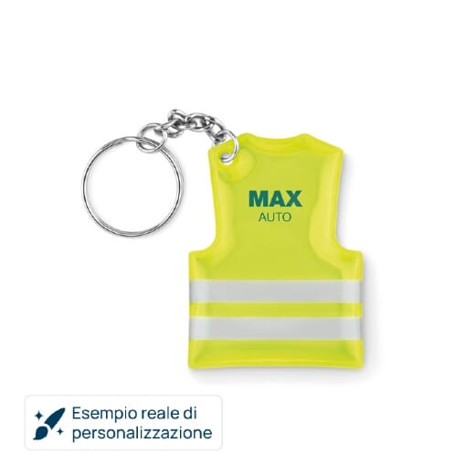 Portachiavi personalizzati VISIBLE RING con gilet