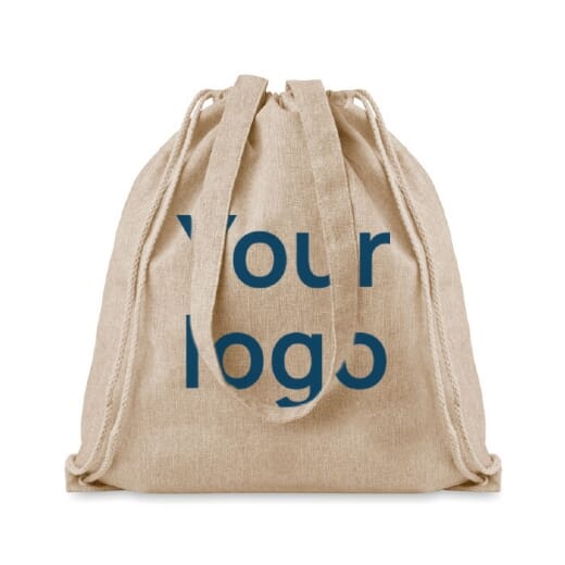 Sacca MOIRA DUO cotone e poliestere riciclati