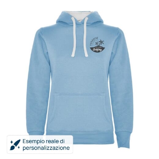 Felpa con cappuccio da donna URBAN