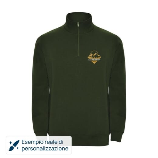 Maglione con cerniera a un quarto ANETO
