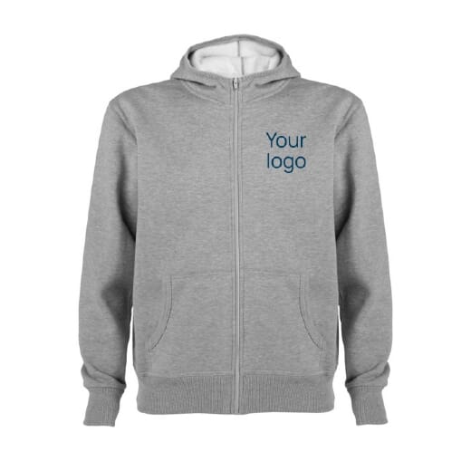 Felpa unisex con cappuccio e zip intera MONTBLANC