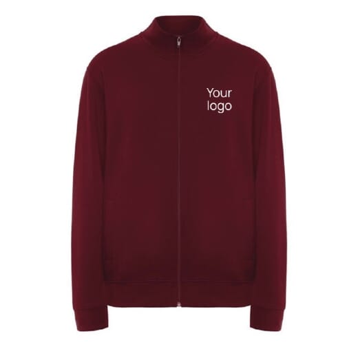 Maglione unisex con cerniera intera ULAN