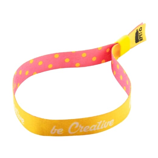 Braccialetto festival personalizzabile SUBOWRIST RPET