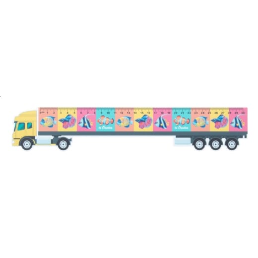 Righello camion personalizzabile TRUCKER 30