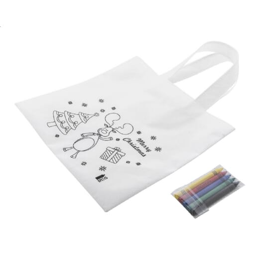 Shopper natalizia da decorare JULFAR SHOP