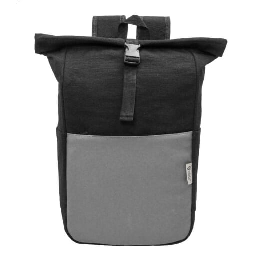 Zaino in canvas riciclato BLAKKAN BACK