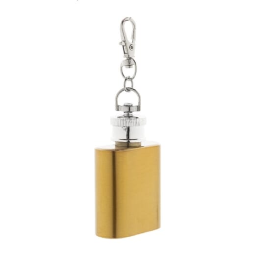Portachiavi con fiaschetta VASCO - 30 ml