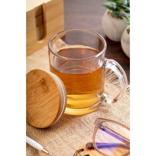 Mug in vetro riciclato STROBBA - 300 ml