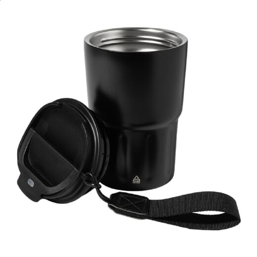 Bicchiere termico in acciaio riciclato ARICHA - 350 ml