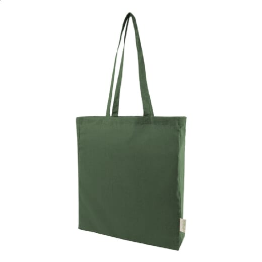 Shopper con soffietto in cotone riciclato GUSPEX HUE