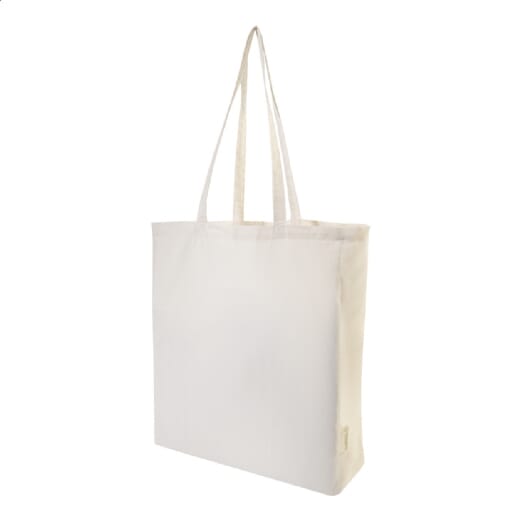 Shopper con soffietto in cotone riciclato GUSPEX