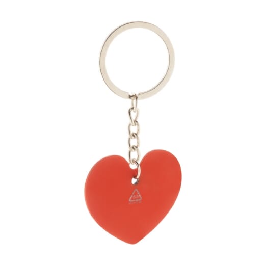 Portachiavi in acciaio riciclato LOVESHINE