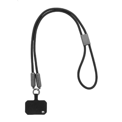 Lanyard in RPET con cavo di ricarica FASTLY