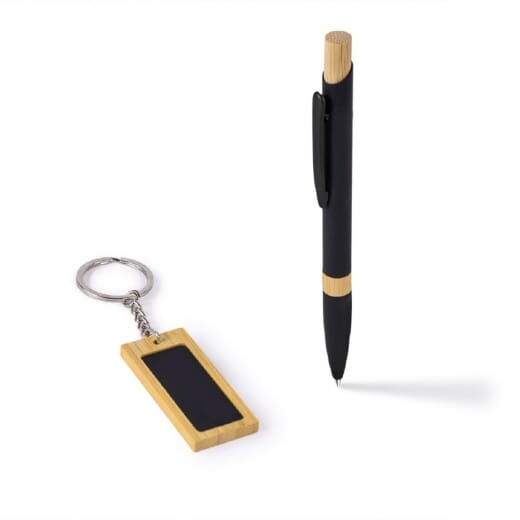 Set regalo in bambù e metallo BLISS