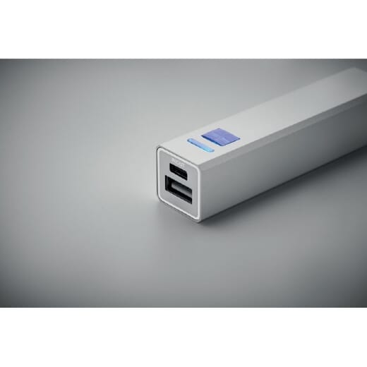 Power bank in alluminio riciclato POWERALUC