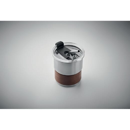 Bicchiere con cannuccia in acciaio MATE - 260 ml