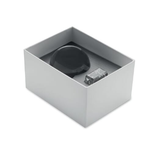 Fermacarte con sfera in vetro GLASSWARD