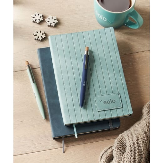 Notebook A5 in PU fumè TINTRAY