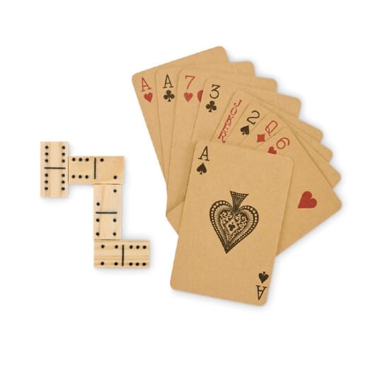 Set domino e carte da gioco DOMI&CARDS