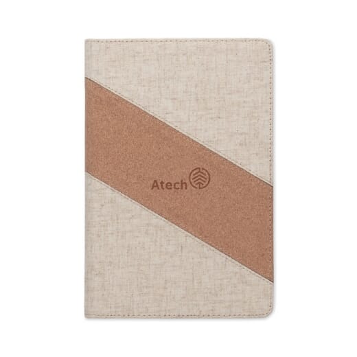 Notebook A5 con caricatore wireless CORTONA