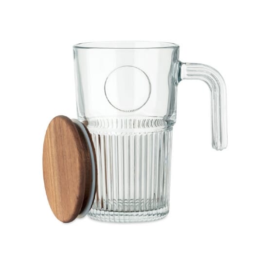 Tazza grande in vetro VITRIO JAR - 450ml