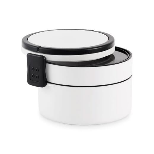 Porta pranzo rotondo a due livelli ENSALA