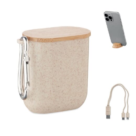 Set di cavi in custodia con porta telefono CABSTRA