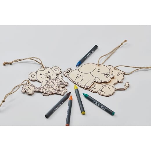 Set da colorare in legno THEZOO