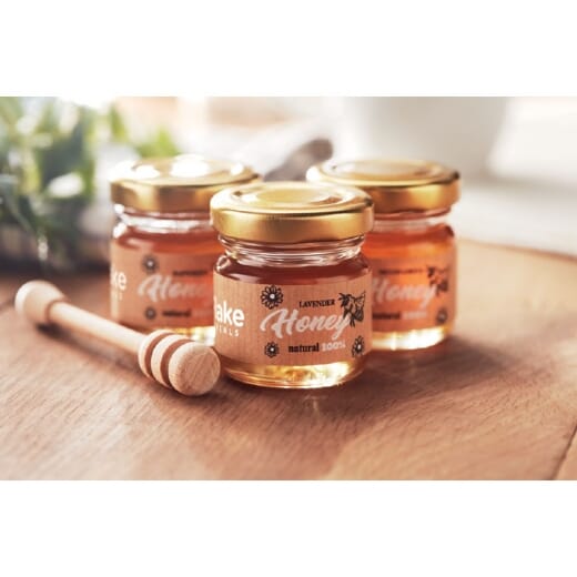3 diversi vasetti di miele naturale BEEBEE SET