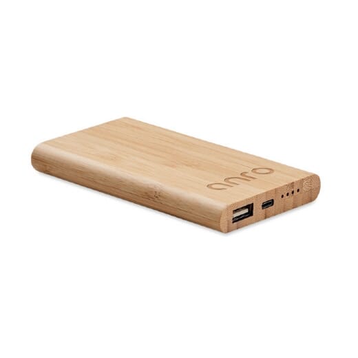 Powerbank in bamboo ARENAPOWER C