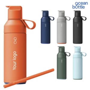 Borraccia termica con cannuccia Ocean Bottle GO - 500 ml