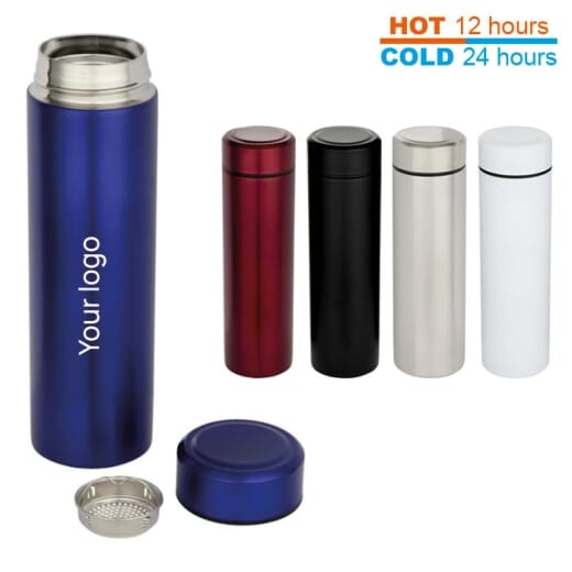 Thermos in acciaio inox con infusore per tè TAYLOR 450 ml