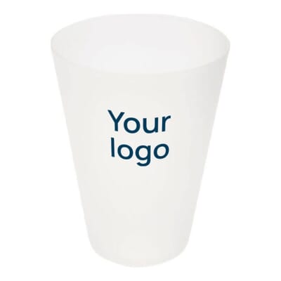 Bicchiere riutilizzabile in plastica GLASTONBURY 300 ml