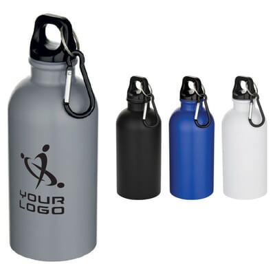 Borraccia con moschettone OREGON - 400 ml