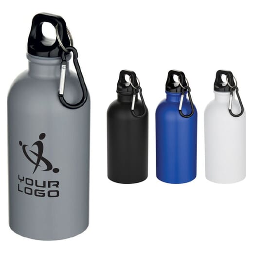 Borraccia con moschettone OREGON - 400 ml